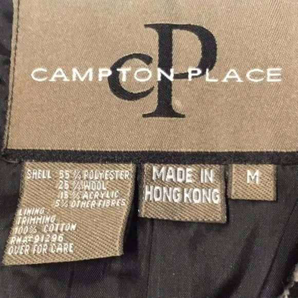 Vintage Preppy Houndstooth Black and White Jacket - Picture 5 of 8